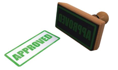 Approved Stamp